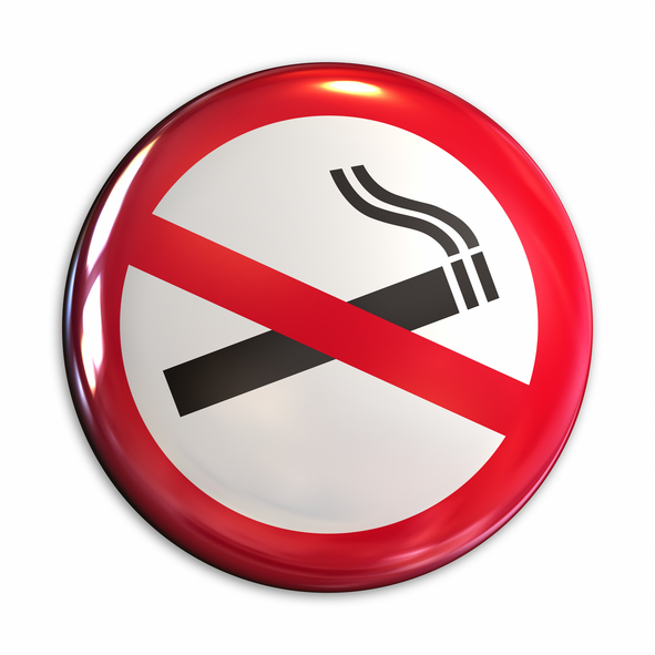 image of no smoking sign